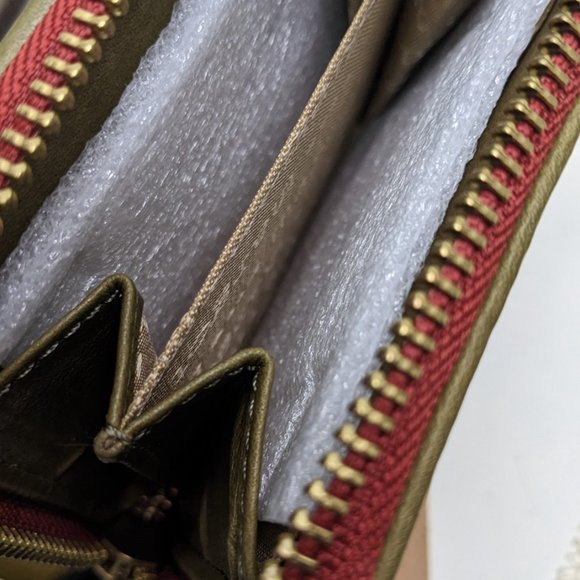 margot Genuine leather dana small zip around wallet - Picture 9 of 12